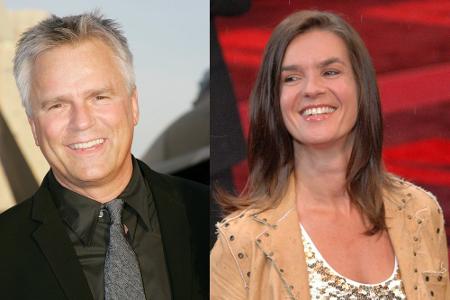 Richard Dean Anderson und Katarina Witt