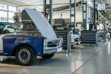 Mercedes-Benz Heritage GmbH eröffnet erweitertes Classic Center in Fellbach