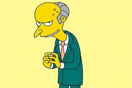 Platz 7: Mr. Burns aus 