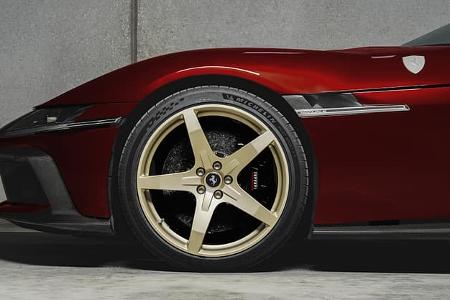 Ferrari 12Cilindri Manuale, Räder