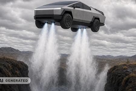 Idee: Tesla Cybertruck mit Kaltgas-Triebwerken zur Erhöhung der Geländegängigkeit