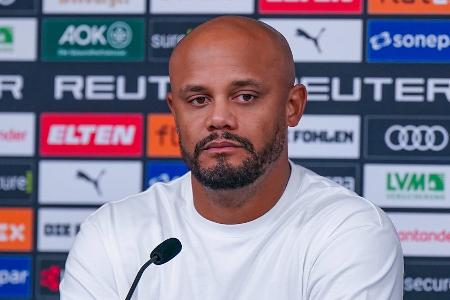 Bayern-Trainer Vincent Kompany nach Zusammenbruch im Krankenhaus