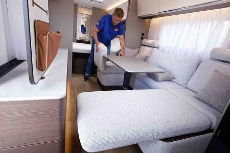Caravan, Vergleich, Adria Alpina, Sitzgruppe