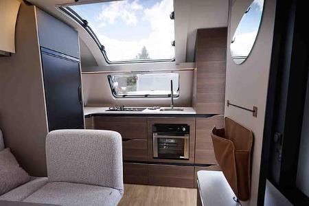 Caravan, Vergleich, Adria Alpina, Küche