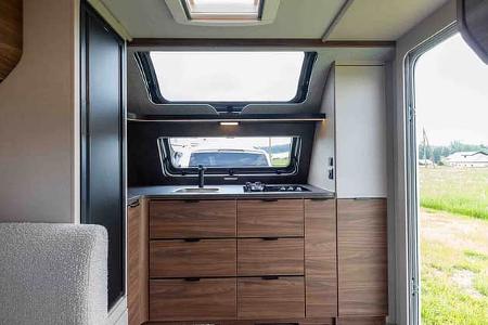 Caravan, Vergleich, Knaus Nordwind, Küche