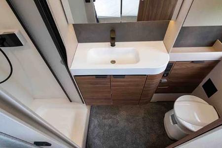 Caravan, Vergleich, Knaus Nordwind, Bad