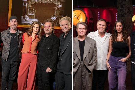 Take That und U2 sprechen im ZDF über Krisen und Zusammenhalt