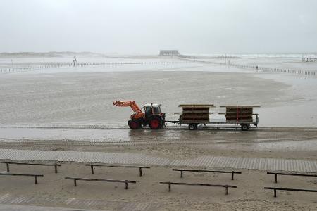 Herbststurm wird an der Nordsee erwartet.