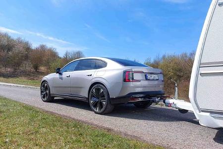 Test, Zugwagen, Volvo ES90, Hinten, Heck
