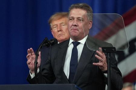Döllner und Trump. (Archivbild)