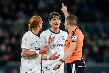 Gladbachs Sander für zwei Pokalspiele gesperrt