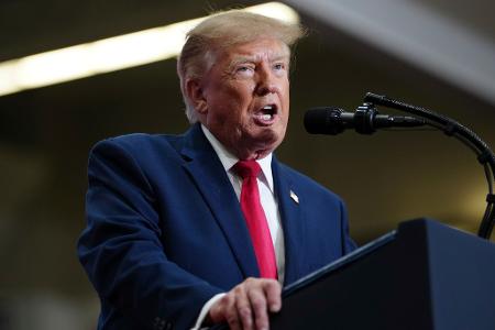 US-Präsident Donald Trump befindet sich gerade im Wahlkampf-Endspurt vor den Midterms. (Archivbild)