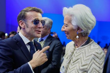 Der Abtritt von Lagarde hat auch politische Gründe, denn auf Frankreichs Präsident Macron könnten Rechtspopulisten folgen. (Archivbild)