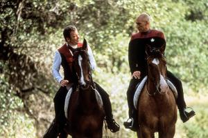 Patrick Stewart verstorben: Captain Kirk trauert um Jean-Luc Picard