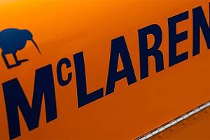 McLaren Schriftzug