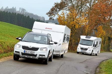 Caravan oder Reisemobil