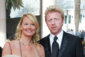 Boris Becker spricht mit Franziska van Almsick über die Familie