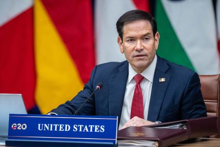 US-Außenminister Marco Rubio eröffnet das Treffen in Atlanta.