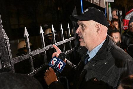 Gerichtspräsident Bogdan Swieczkowski will seine Entmachtung nicht akzeptieren.